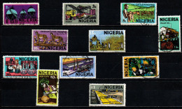 NIGERIA - 1973 - SVILUPPO DELLA NIGERIA - USATI - Nigeria (1961-...)