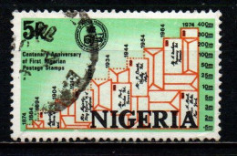 NIGERIA - 1974 - Centenary Of First Nigerian Postage Stamps - Nigerian Post Emblem & Northern Nigeria - USATO - Nigeria (1961-...)