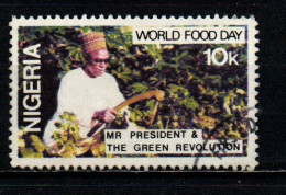 NIGERIA - 1981 - World Food Day - Pres. Shenu Shagari - USATO - Nigeria (1961-...)