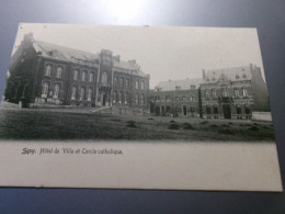 103-3-355           SPY     Hôtel De Ville Et Cercle Catholique - Jemeppe-sur-Sambre