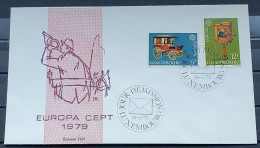 LUKSEMBURG  EUROPA 1979 FDC - FDC