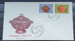 LUKSEMBURG  EUROPA 1976 FDC - FDC