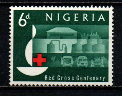 NIGERIA - 1960 - Cent. Of The Intl. Red Cross - MNH - Nigeria (1961-...)