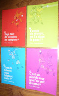 4 Cartes Postales "Cart'Com (2007) L'Artisanat, Premier Supporter Des équipes De France De Handball - Handball