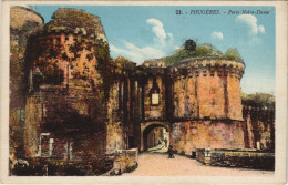 Delcampe - CPA Fougeres Porte Notre Dame (1237611) - Fougeres