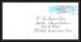 01012 Bouches Du Rhone Lettre Aubagne Pour Rosny Sous Bois 1997 Flamme Aubagne Active Acceuillante - Lettres & Documents