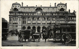 CPA PARIS 8e - La Gare Saint-Lazare (75612) - Nahverkehr, Oberirdisch