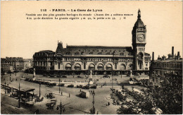 CPA PARIS 12e - La Gare De Lyon (81860) - Nahverkehr, Oberirdisch