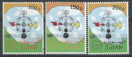 SUDAN 2001/2002 Stamps Full Set DIALOGUE AMONG CIVILIZATIONS MNH SET SC-532-534 - Soudan (1954-...)