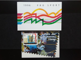 SVIZZERA - 2 Libretti Timbrati - Facciale Frs Sv 19,00 + Spese Postali - Markenheftchen