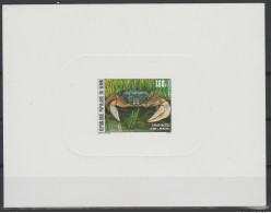 Bénin 1987 Mi. 496 Epreuve De Luxe Proof Krabbe Crab Crabe Marine Fauna Faune - Crustacés
