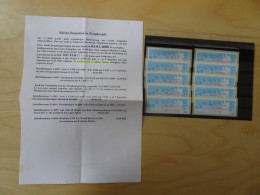 Frankreich ATM 13b 5 Werte (6427) - 1990 Type « Oiseaux De Jubert »