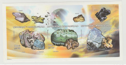 Madagascar Madagaskar 1997 / 1998 Mi. 1897A - 1899A Minéraux Mineralien Minerals IMPERF ND - Minéraux
