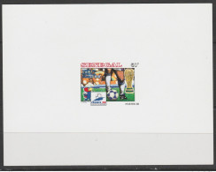 Sénégal 1998 Epreuve De Luxe Proof Mi. 1560 FIFA World Cup Football Soccer Coupe Du Monde 98 France WM Fußball Footix - 1998 – Frankrijk