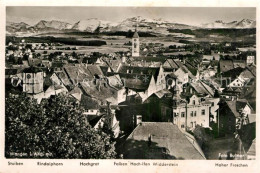 Wangen Allgaeu Mit Stuiben Rindalphorn Hochgrat Falken Hoch Ifen Widderstein Hoh - Wangen I. Allg.