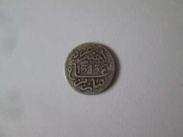 Maroc/Morocco 1/2 Dirham 1313(1896) Silver/Argent Coin Paris Mint Abdul Aziz I - Maroc