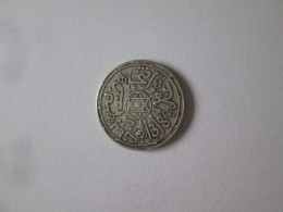 Maroc/Morocco 1 Dirham 1318(1901) Silver/Argent Coin Paris Mint - Maroc