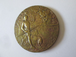 France Medaille Bronze:Exposition Canine Paris 1929/France Bronze Medal:Paris Dog Show 1929,dm=45 Mm,w/p=38 Gr - France