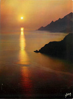 CPM Couleurs Et Lumliere De France La Corse Oasis De Beaute Porto Coucher De Soleil Sur Le Golfe - Corse