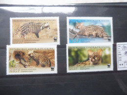 Wwf Centrafrique Centrafricaine 1900/1903 Mnh Neuf ** 2007 - Ongebruikt