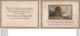 Wetterwald Frères - Lithograhie à Bordeaux - Calendrier De 1951 - 10,8 X 7,8 - ( 2 Scans) - Formato Piccolo : 1941-60