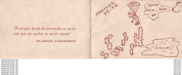 24) PERIGUEUX - PROMOS 55 - 56 " LES PARACHUTES " 1° A. M. BAC TECH PREMIERE PARTIE + POEME WLADIMIR D' ORMESSON 2 SCANS - Diploma & School Reports