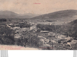 L17-09) LAVELANET (ARIEGE) VUE GENERALE ET PIC DE SAINT BARTHELEMY  - ( 2 SCANS ) - Lavelanet