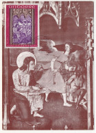 ANDORRE - 3 Cartes Maximum - Retable De L'Apocalypse (XII°) - Canillo - 24/10/1970 - Cartes-Maximum (CM)