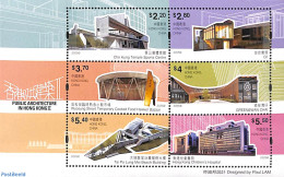 Hong Kong 2025 Public Architecture S/s, Mint NH, Art - Modern Architecture - Neufs