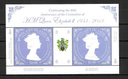 Pitcairn 2013: 60. Commemorating The Coronation Of HM Queen Elizabeth II, Block - Pitcairn