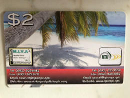 MARSHALL ISLANDS  NTA  M.I.V.A   PALM TREE  BEACH   11/30/2018 - Marshall Islands