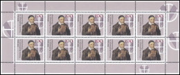 1793 Vinzenz-Konfernez - 10er-Bogen ** - 1991-2000