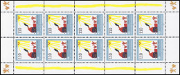 2062 SOS-Kinderdorf - 10er-Bogen ** Postfrisch - 1991-2000