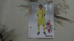 Photo Carte Officielle Fabio GROSSO OLYMPIQUE LYONNAIS Football - Altri & Non Classificati