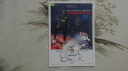 Photo Carte Officielle Claudio CACAPA OLYMPIQUE LYONNAIS Football - Altri & Non Classificati