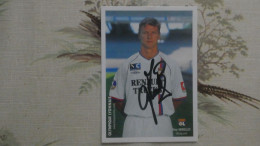 Photo Carte Officielle Tony VAIRELLES OLYMPIQUE LYONNAIS Football - Altri & Non Classificati