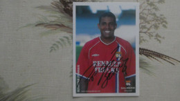 Photo Carte Officielle Sonny ANDERSON OLYMPIQUE LYONNAIS Football - Altri & Non Classificati