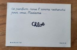 Carte Chloe - Modernas (desde 1961)