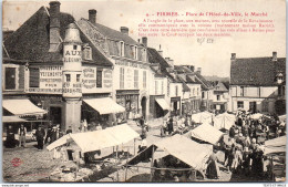 51 FISMES - Place De L'hotel De Ville, Le Marche - Fismes