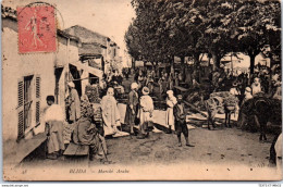 ALGERIE - BLIDA - Vue Partielle Du Marche - Blida