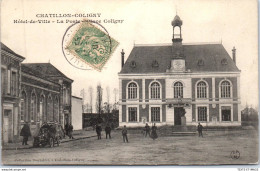 45 CHATILLON COLIGNY - Hotel De Ville & Place Coligny - Chatillon Coligny
