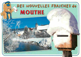 25 - Mouthe - Multivues - Boite à Lettre - Ours - CPM - Etat Froissure - Voir Scans Recto-Verso - Mouthe