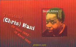 196138 MNH SUDAFRICA 2003 10 ANIVERSARIO DE LA MUERTE DE CHRIS HANI - Ongebruikt
