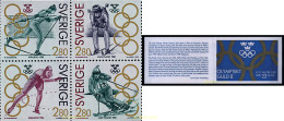 112898 MNH SUECIA 1992 MEDALLISTAS OLIMPICOS - Winter 1984: Sarajevo