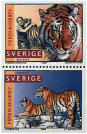 282110 MNH SUECIA 1998 LOS TIGRES DEL FOTOGRAFO JAN LINDBLAD - Autres & Non Classés