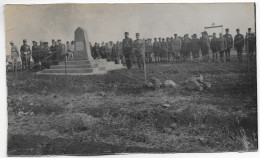 CARTE PHOTO  SYRIE MILITARIA   ** SOUVENIR D'EZRAA (IZRA IZRAA) INAUGURATION MONUMENT DJEBEL DRUZE ET LEJA - Syria