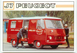 J7 PEUGEOT POMPIERS Année 1978 SS 1308 - Trucks, Vans &  Lorries