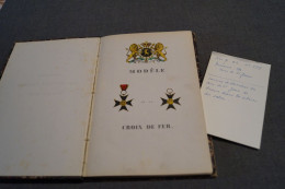Liège,modèle Croix De Fer,Duvivier Charles Curé De Saint-Jean,1865,complet 172 Pages, 24 Cm. Sur 16 Cm. - Documenti Storici