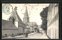 CPA Marquise, La Rue De L`Èglise - Marquise