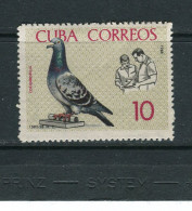CUBA - Y&T N° 1021* - MH - Colombophilie - Unused Stamps